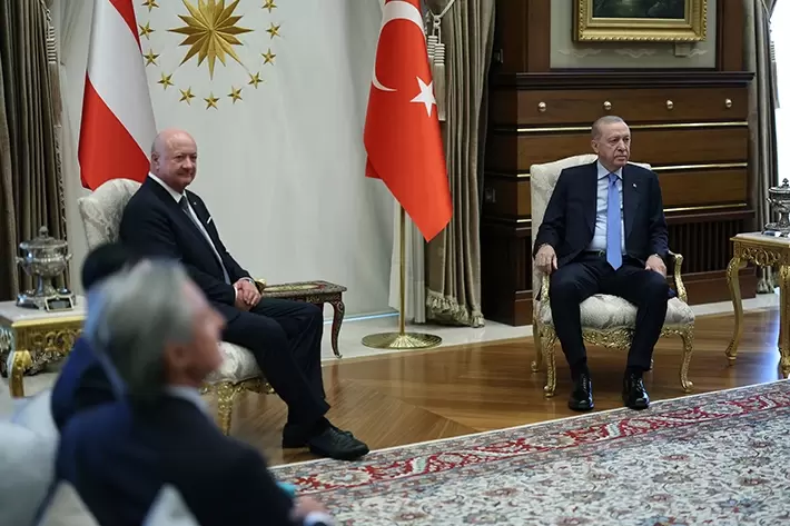Cumhurbaşkanı Erdoğan: Avusturya ile ticaret hacminde hedef 5 milyar dolar