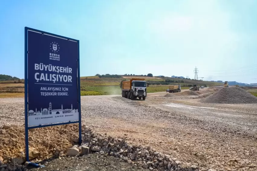 Bursa Büyükşehirden Görükleye yeni ulaşım aksı