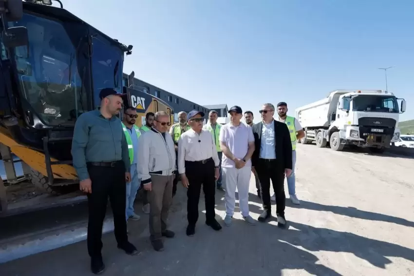 Kayseri Büyükşehirden Erciyes Kayak Merkezinde bakım çalışması