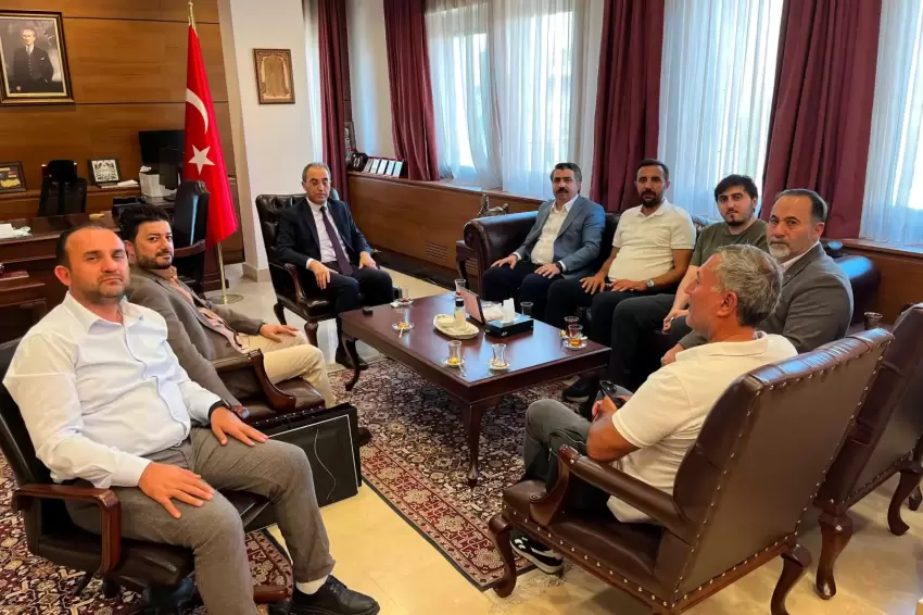 Başkan Oktay Yılmazdan Nahçıvan Başkonsolosluğuna ziyaret