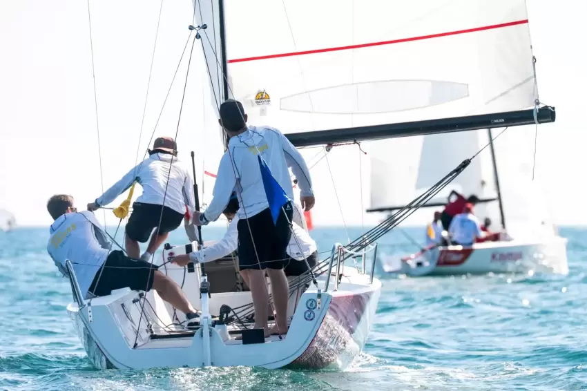 Olympos Regattada J70 Match Race yarışında zafer Eker Kaymakın