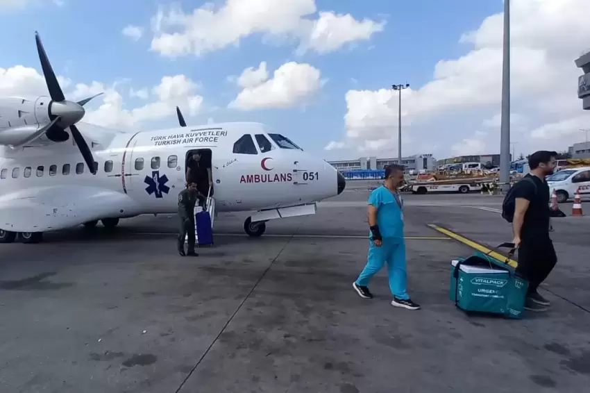 MSBden hayati görev... Kalp grefti kısa sürede İstanbula ulaştırıldı