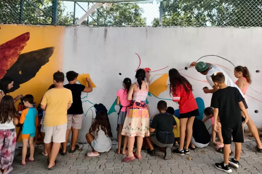 Doğaya Sanat Programı Kazdağlarında başladı