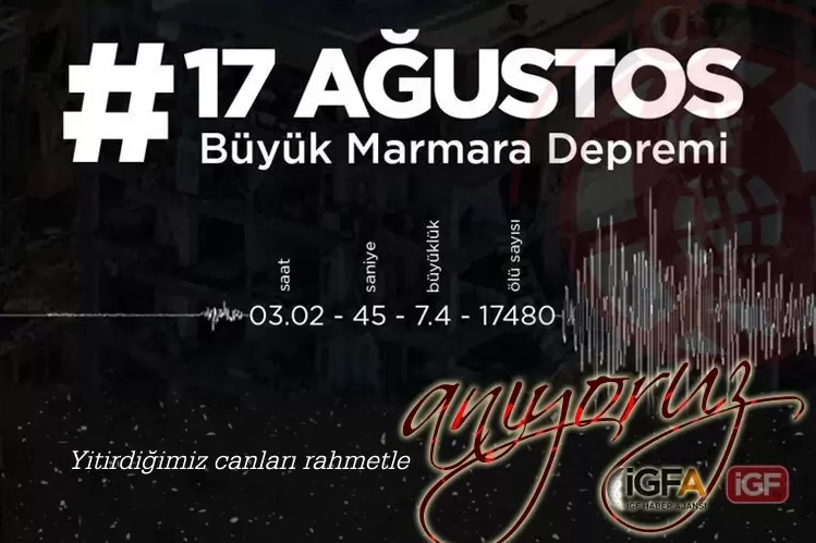 Marmaranın unutulmaz trajedisi.. 17 Ağustos 1999 depremi