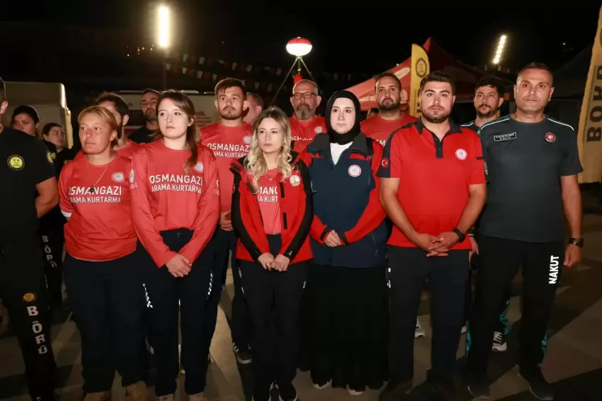 Bursada Osmangazi Belediyesi Marmara Depremini unutmadı