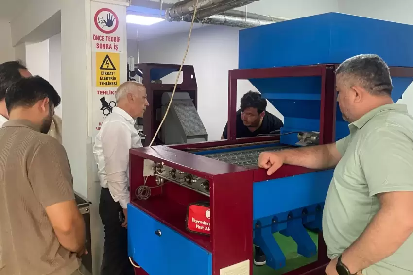 Artvin Ticaret Borsasından fındık üretim tesisine ziyaret