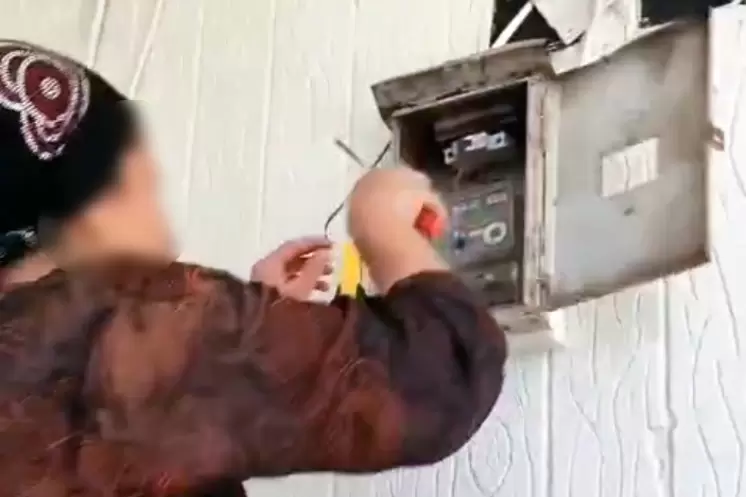 Şanlıurfada denetimde şaşırtan anlar... Sayaçla böyle oynadı