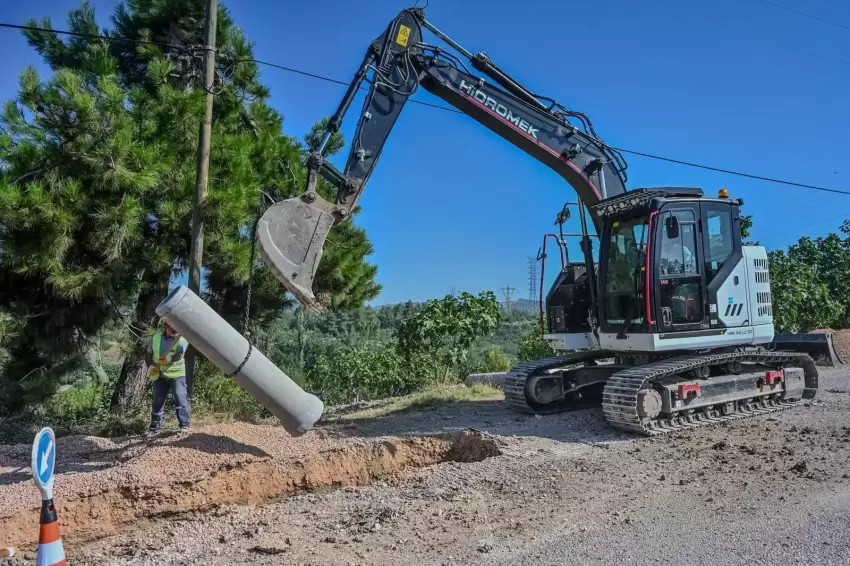 Bursa Büyükşehirden yeni yerleşimlere altyapı hamlesi