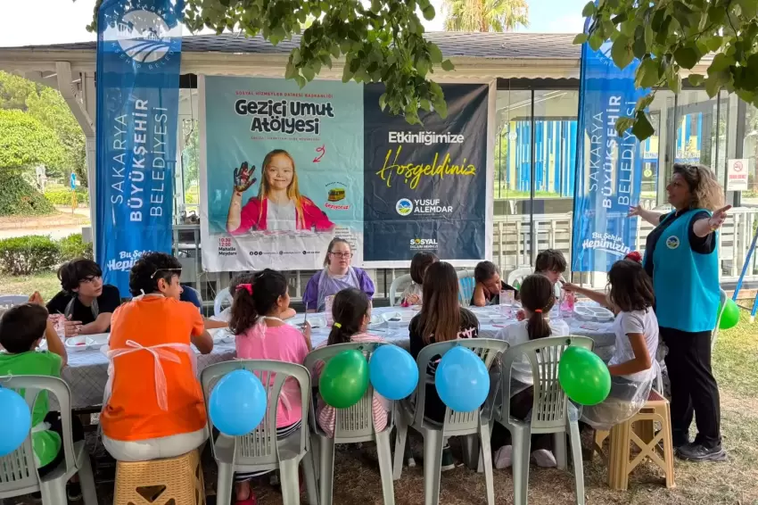 Sakaryada çocukların umudu gezici atölyelerle yaygınlaşıyor
