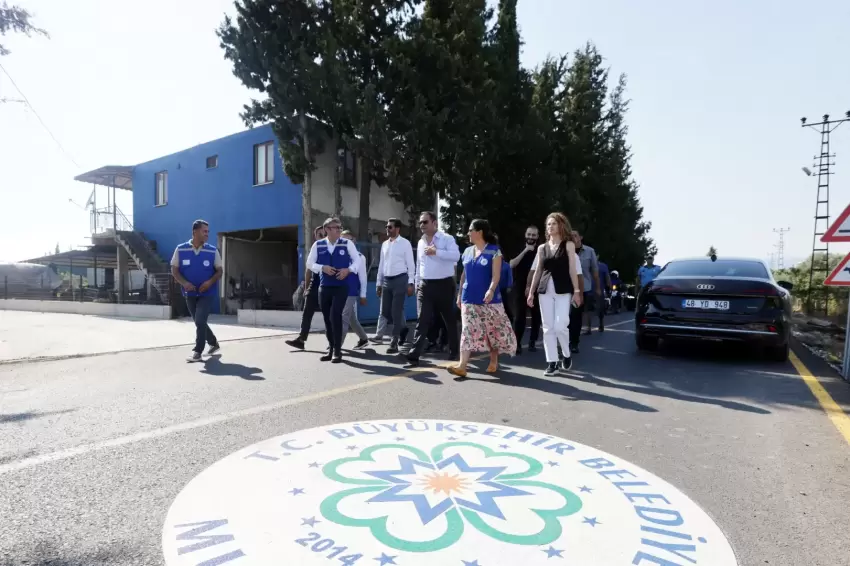 Muğlada Milas ve Yatağandaki yatırımlar yerinde incelendi