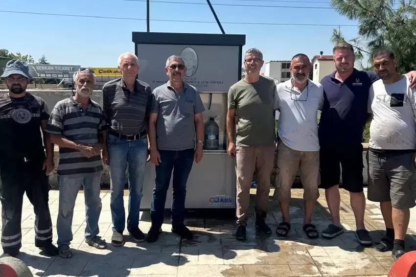 Edirne Keşanda kartlı hayır çeşmesine kavuştu