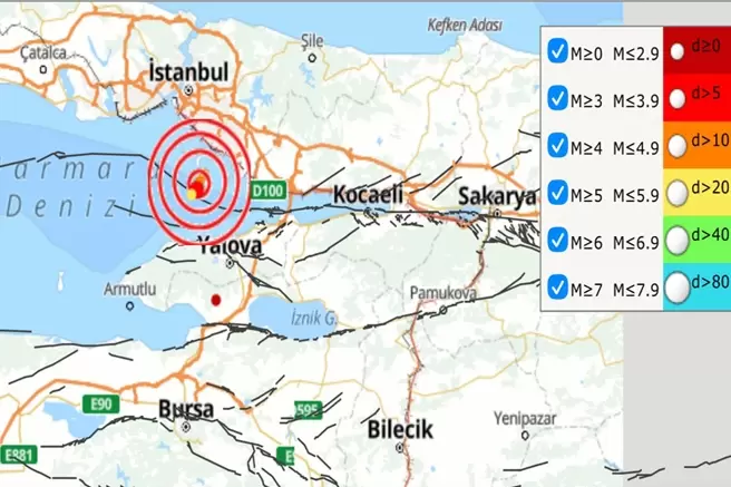 Adalar açıklarında 2 gündür 117 deprem oldu Kandilliden mikrodeprem dizisi açıklaması