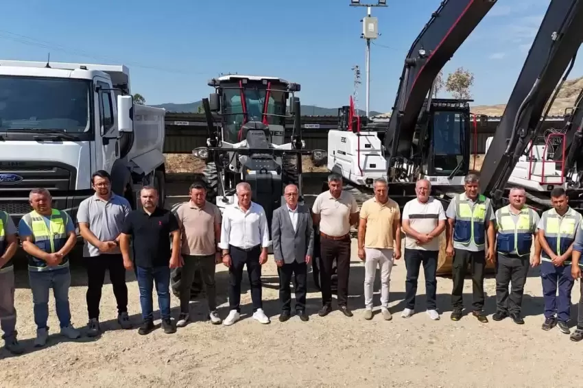 Hamzadere Sulama Birliğinin araç envanterine takviye
