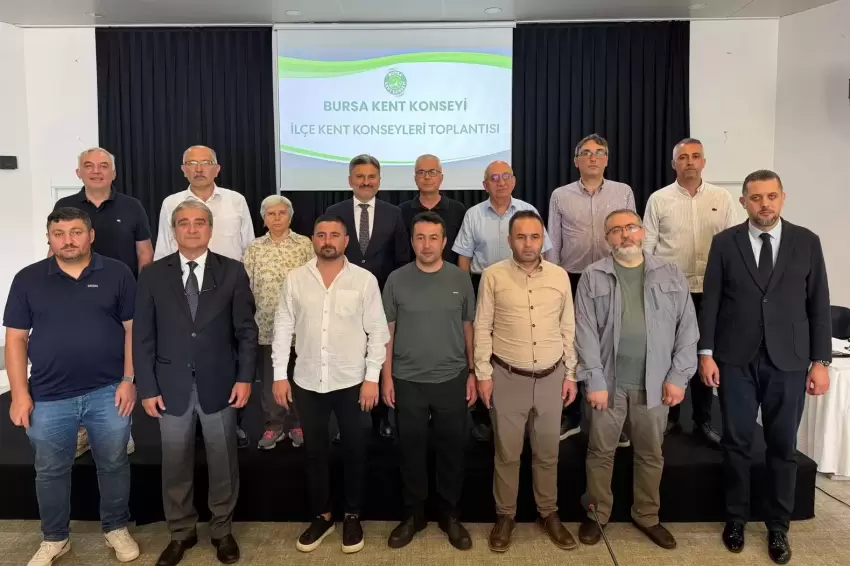 Bursada kent konseyleri ortak vizyon için buluştu