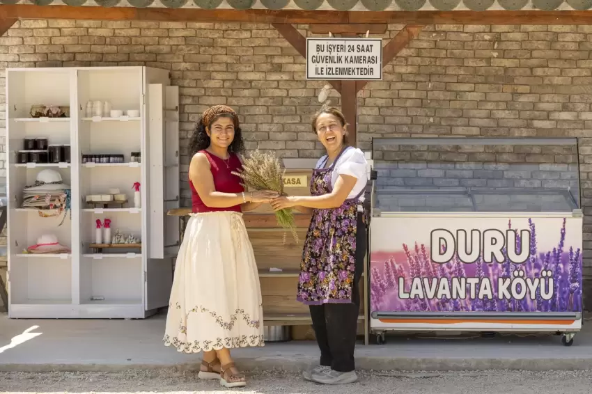 Mersinde kadın üreticilere lavanta ile güçlü destek