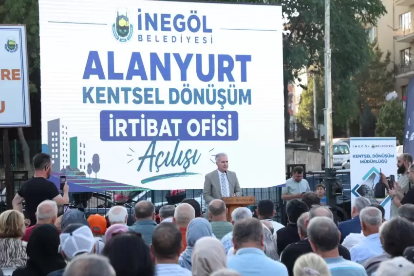 Bursa İnegölde dev proje tüm detaylarıyla anlatılıyor