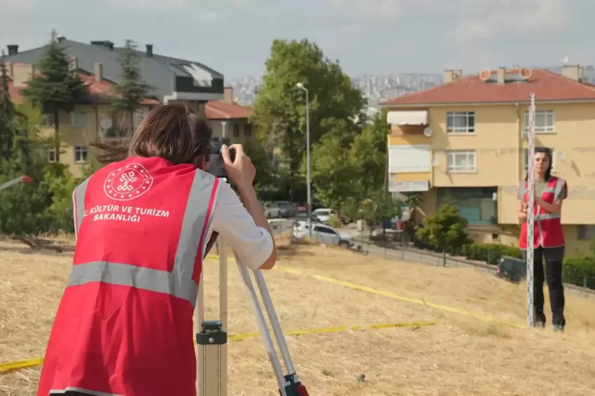 Ankarada 2 bin 800 yıllık Frig Tümülüsü ilk kez kazılıyor