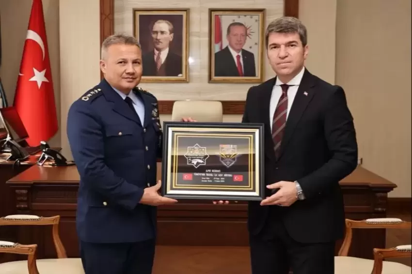 Tuğgeneralliğe terfi etmişti... Türkiyenin ilk astronotu Amasyada görevine başladı