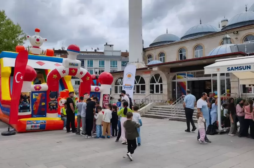 Samsunda ‘Camiye Gidiyoruz programı tamamlandı