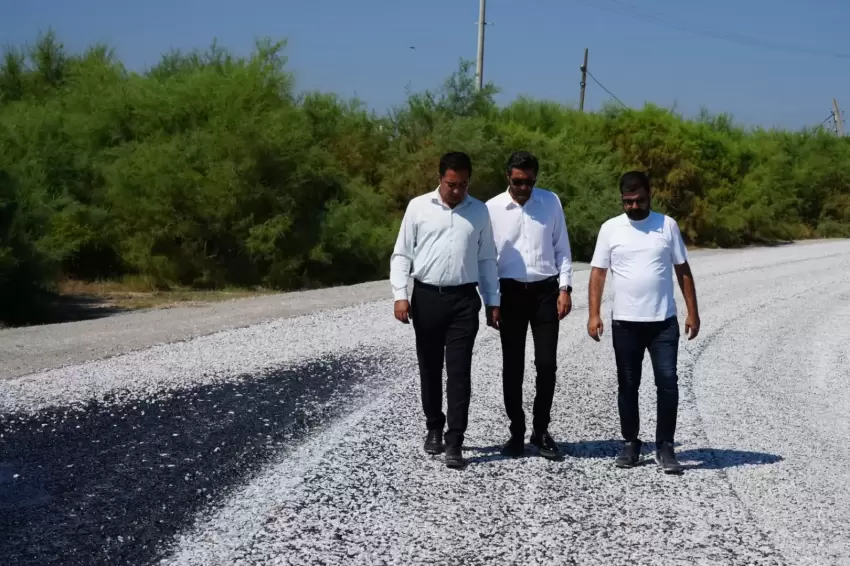 Muğla Milasta geniş kapsamlı sathi kaplama çalışması