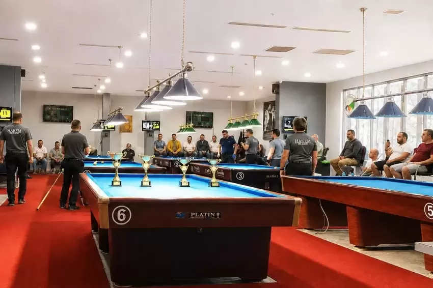 ASSİMde 11 masa, 7 yıllık bilardo hikayesi