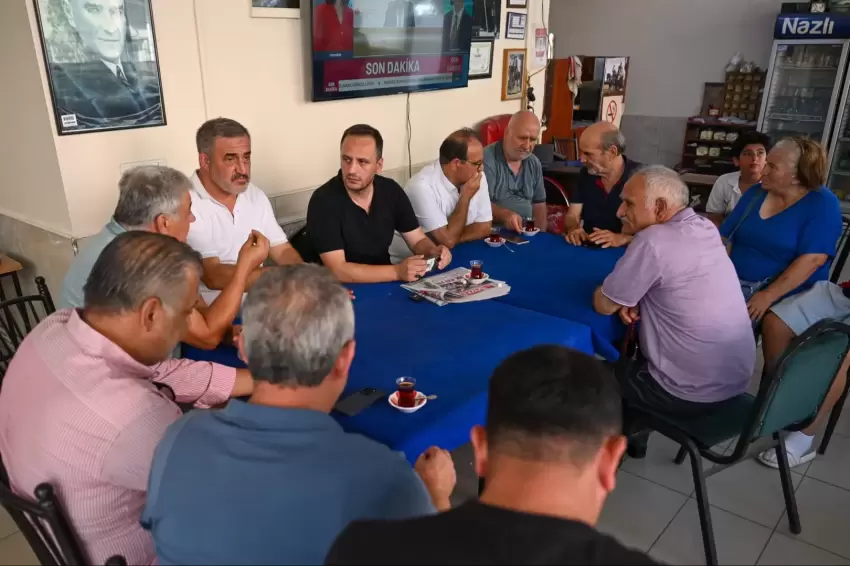 Başkan Eşki Ümit Mahallesinde vatandaşlarla buluştu