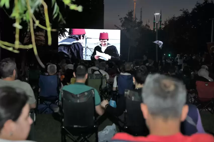 Keçiörende Süt Kardeşler filminin keyfi yaşandı