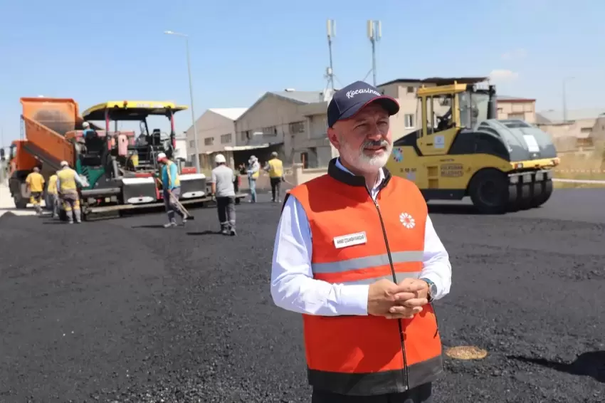 Kayseri Kocasinandan sanayi sitelere nefes aldıracak yol hamlesi