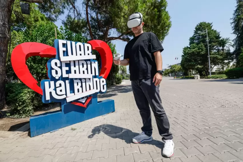 İzmir Kültürparka bir de sanal gözlükle bakın
