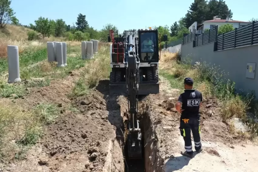 Eskişehirde kanalizasyon kapasitesi artıyor