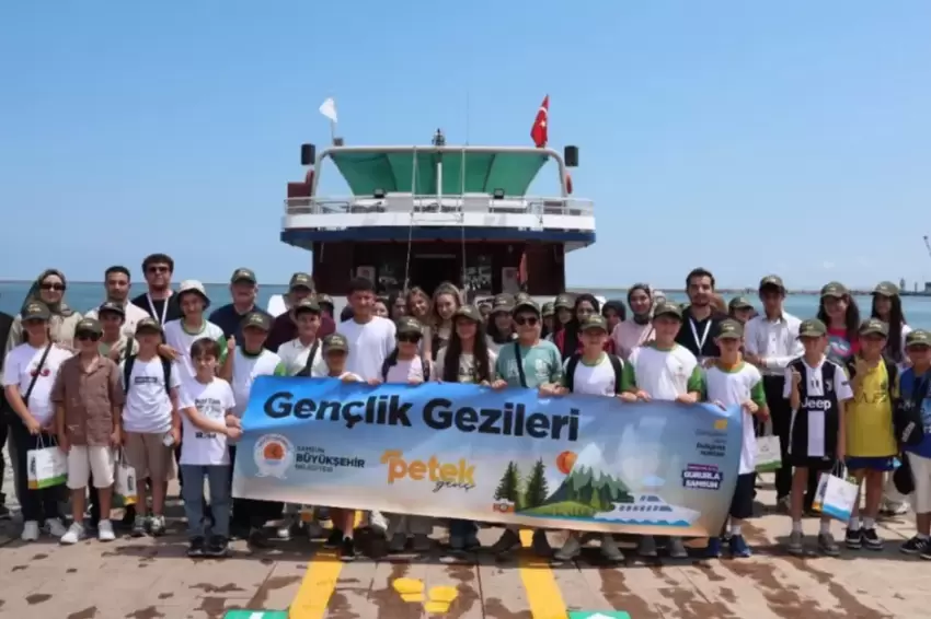 Samsunda gençler doğa ve kültürle buluşuyor