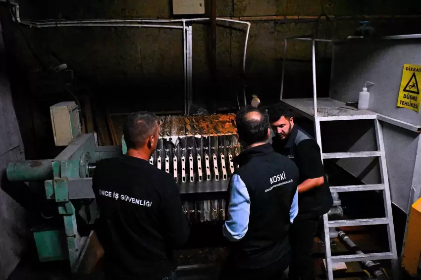 KOSKİden atıksu kirliliğine gece gündüz denetim