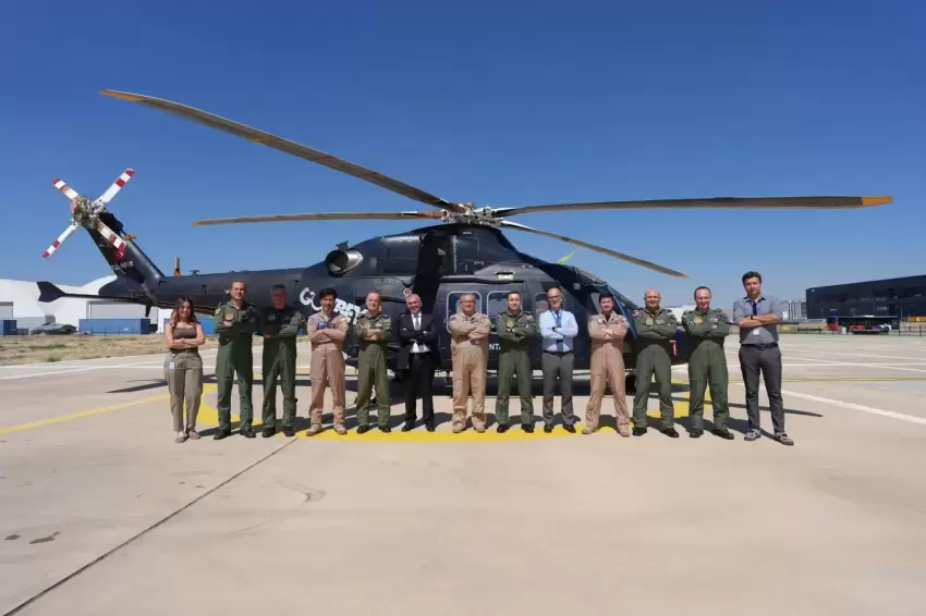 GÖKBEY için tarihi adım... İlk uçuş ekibi eğitimini tamamladı