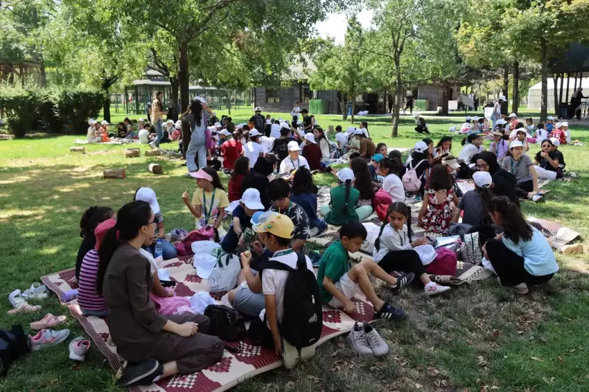 Konya Karatayda öğrenciler dönem sonu pikniğinde buluştu