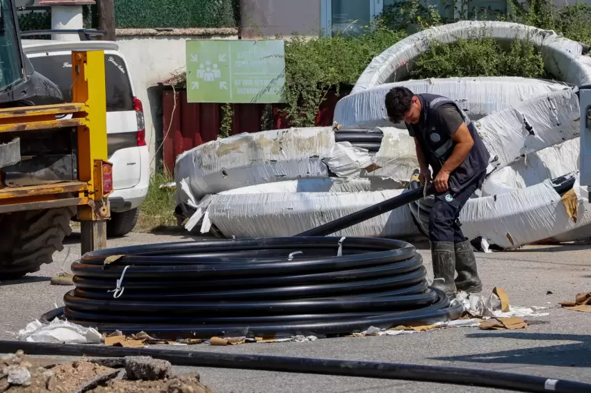 Karapürçekte içme suyu altyapısına SASKİ yenilemesi