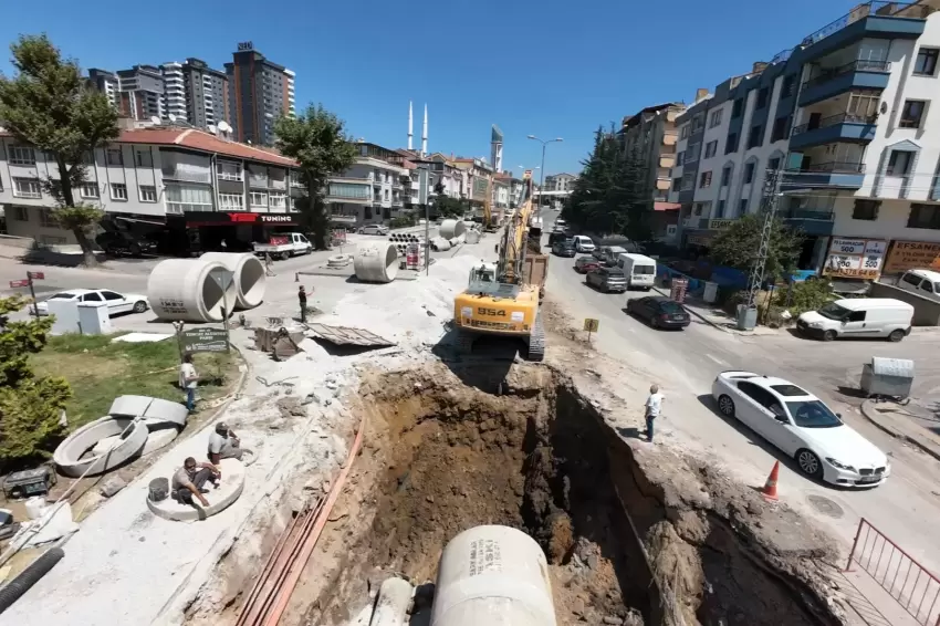 Başkentte 40 yıllık altyapı sorunu çözülüyor