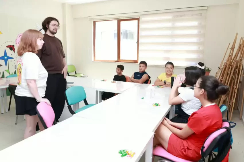 Osmangazide İngilizce pratiğine uluslararası dokunuş