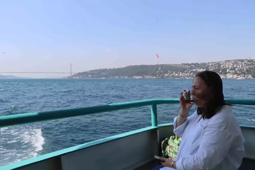 Maltepeli kadınlar Boğaz turunda bir araya geldi