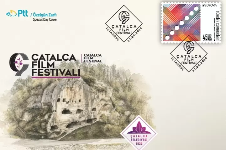 PTTden Çatalca Film Festivali konulu özelgün zarfı