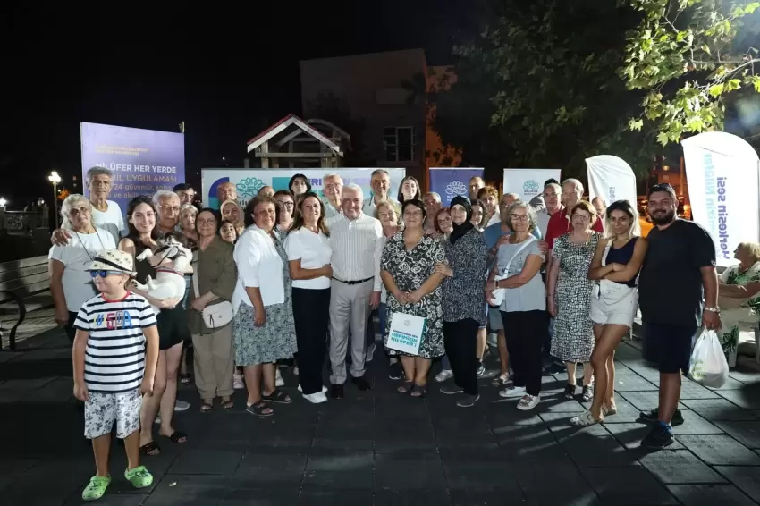 Bursa Nilüferde akşam çayı buluşmaları devam ediyor