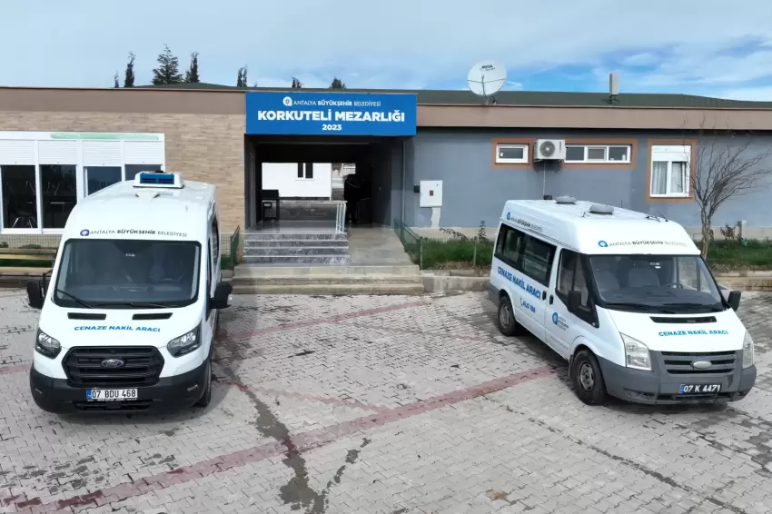 Antalya Büyükşehir cenaze hizmetlerini güçlendiriyor