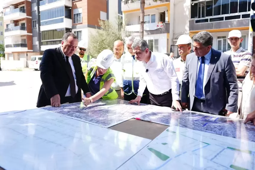 Manisa Somada 20 milyon TLlik altyapı çalışmalarına yakın mercek