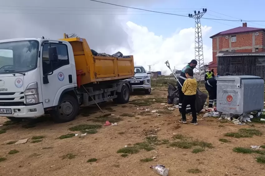 Trabzonda Kurtdere ve Camiboğazı yaylalarında temizlik