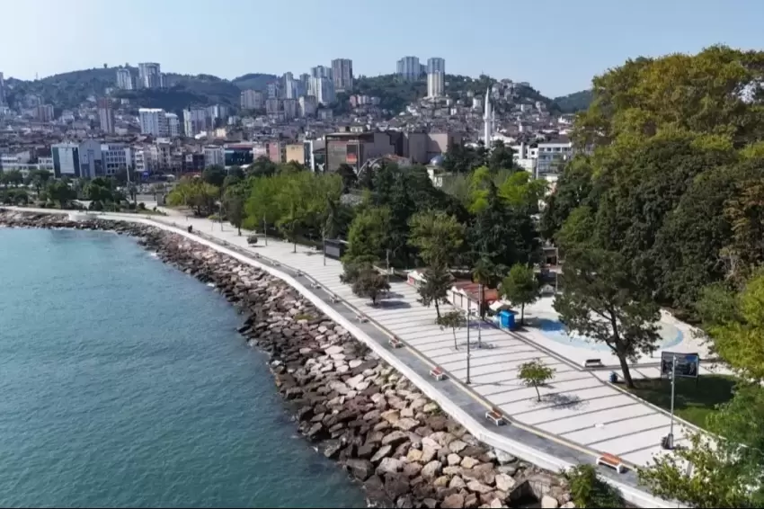 Orduda Fatsa Atatürk Parkı yeni yüzüne kavuşuyor
