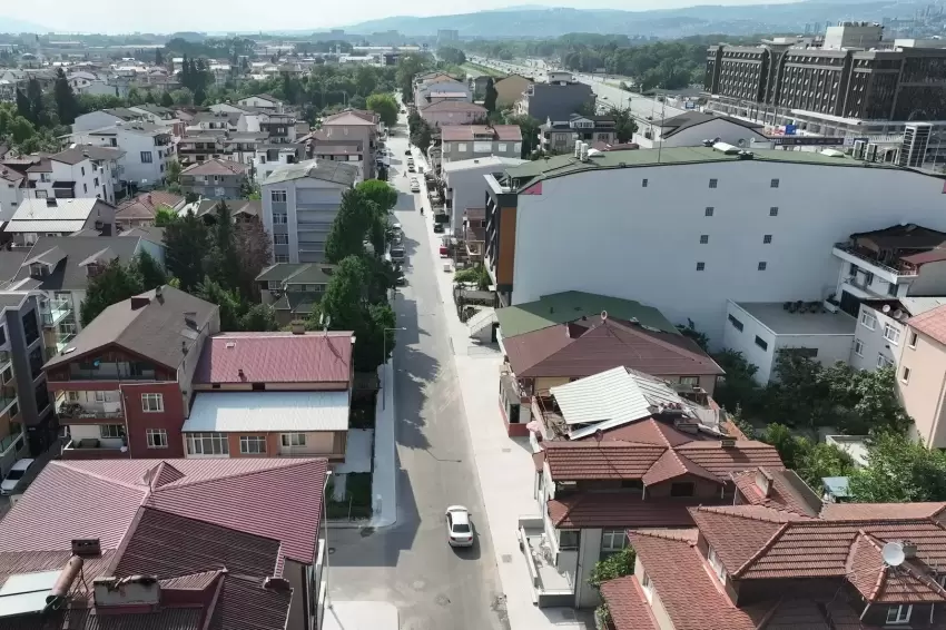 Kartepede yollar yenilendi, ulaşım rahatladı