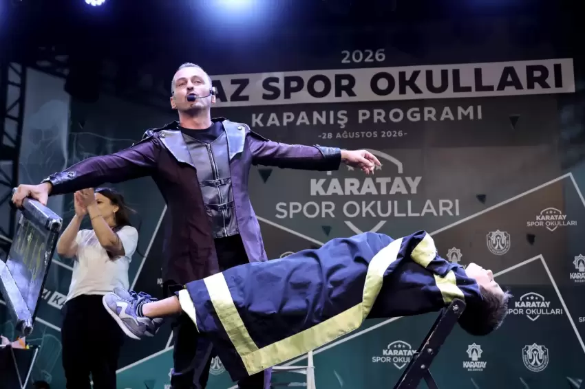 Konya Karatayda Yaz Spor Okulları sona erdi