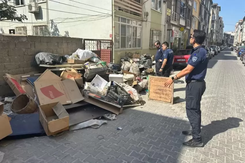 Balıkesir Edremit Belediyesinden kaçak döküme sıkı denetim