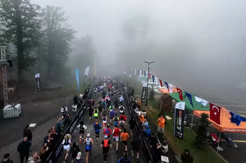 Kocaeli Ultra Trail organizasyonuna sporculardan tam not