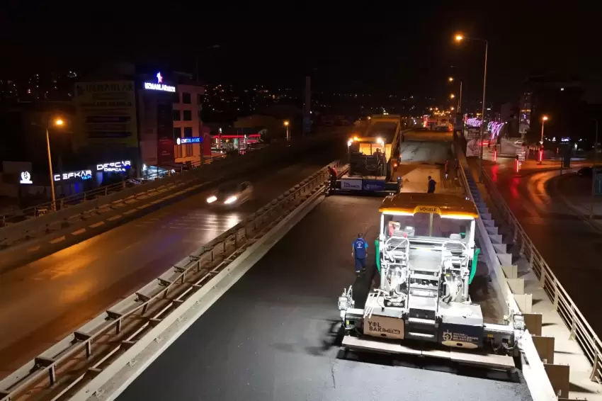 Kocaelide Yahya Kaptan Köprüsü yenileniyor