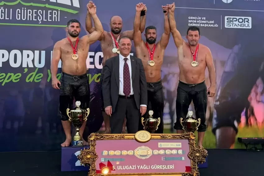 Orhan Okulu Ulugazinin yeni başpehlivanı oldu